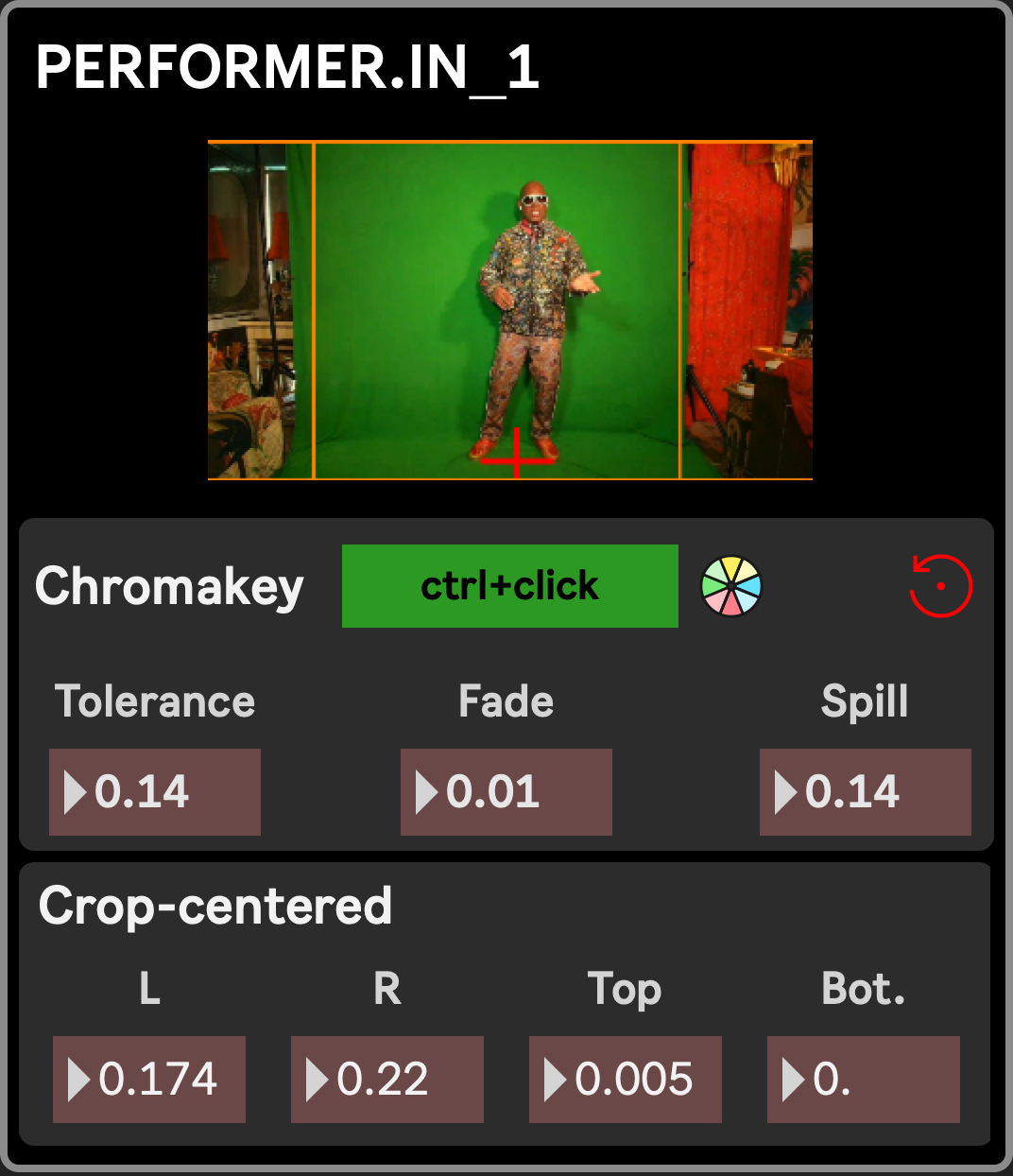 Performer Input module